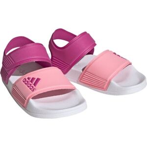 adidas ADILETTE SANDAL K Dětské sandály, růžová, velikost 29