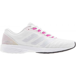 adidas ADIZERO RC 3 W Dámská běžecká obuv, Bílá,Růžová, velikost 6.5