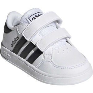 adidas BREAKNET I Dětské vycházkové tenisky, Bílá,Černá, velikost 24