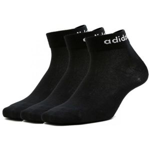 adidas BS ANKLE 3PP Set ponožek, Černá,Bílá, velikost 39-42