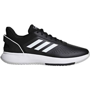 adidas COURTSMASH Pánská tenisová obuv, Černá,Bílá, velikost 6.5