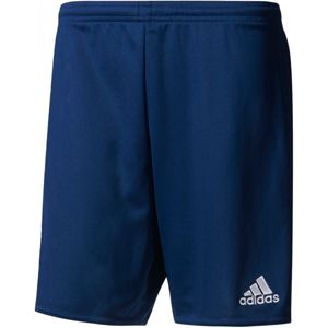 adidas PARMA 16 SHORT JR Juniorské fotbalové trenky, Tmavě modrá,Bílá, velikost 164