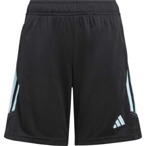 adidas TIRO23 CBTRSHOY Chlapecké fotbalové šortky, černá, velikost 140