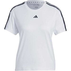 adidas TR-ES 3S T Dámské sportovní tričko, bílá, velikost L