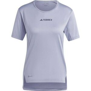 adidas MT TEE Dámské outdoorové tričko, fialová, velikost S