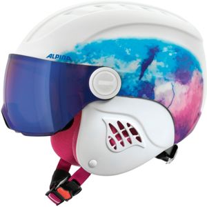 Alpina Sports CARAT LE VISOR HM PERIWINKLE fialová (54 - 58) - Dětská sjezdařská helma