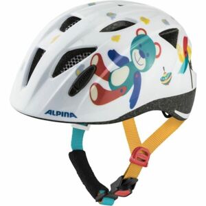 Alpina Sports XIMO Dětská cyklistická helma, bílá, veľkosť (49 - 54)