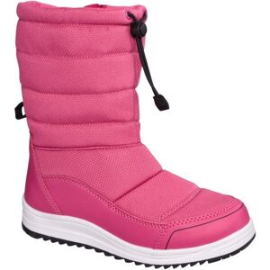 ALPINE PRO AVOCO Dětská zimní obuv, růžová, veľkosť 33