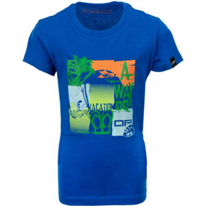 ALPINE PRO SABLO Dětské triko, Modrá, velikost 128-134