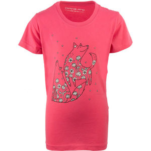 ALPINE PRO SADLERO růžová 152-158 - Dětské triko