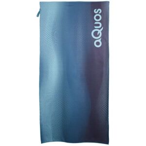 AQUOS TECH TOWEL 75x150 Rychleschnoucí sportovní ručník, modrá, velikost UNI
