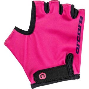 Arcore LUKE Dětské cyklistické rukavice, růžová, velikost 8