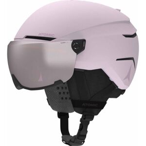 Atomic SAVOR VISOR JR Dětská lyžařská helma, fialová, veľkosť (51 - 55)