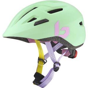 Bolle STANCE JUNIOR S (51-55 CM) Cyklistická helma pro juniory, světle zelená, velikost (51 - 55)