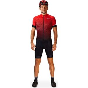 Briko CLASSIC STAIN Pánský cyklistický dres, červená, veľkosť L