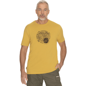 BUSHMAN DAISEN Pánské tričko, žlutá, velikost M