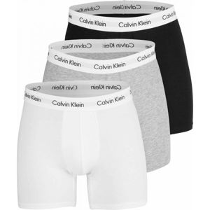 Calvin Klein 3P BOXER BRIEF bílá S - Pánské boxerky