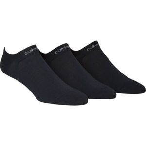 Calvin Klein 3PK NO CUSHION LINER černá 40-46 - Pánské ponožky