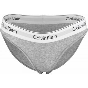 Calvin Klein BIKINI šedá M - Dámské kalhotky