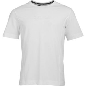 Calvin Klein ESSENTIALS PW S/S Pánské tričko, šedá, velikost S
