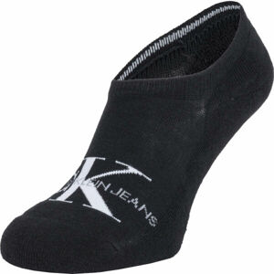 Calvin Klein MEN LINER 1P CK JEANS LOGO VINNIE Černá UNI - Pánské ponožky