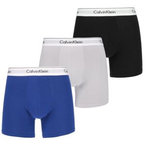 Calvin Klein MODERN STRETCH-BOXER BRIEF Pánské trenky, mix, veľkosť XL