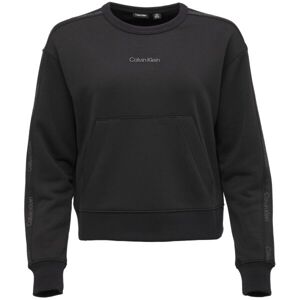 Calvin Klein PW - Pullover Cropped Dámská mikina, černá, veľkosť XS