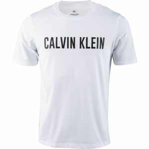 Calvin Klein ESSENTIALS PW S/S Pánské tričko, bílá, veľkosť M
