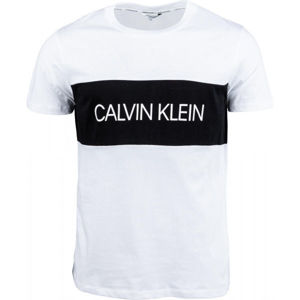 Calvin Klein RELAXED CREW TEE tmavě modrá S - Pánské tričko