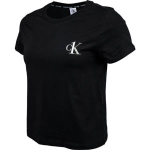 Calvin Klein S/S CREW NECK šedá L - Pánské tričko