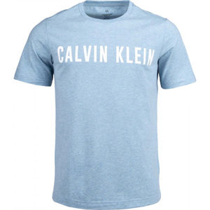 Calvin Klein SHORT SLEEVE T-SHIRT modrá L - Pánské tričko