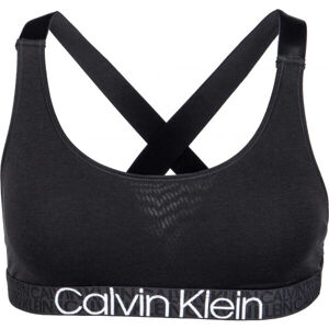 Calvin Klein UNLINED BRALETTE Dámská podprsenka, černá, veľkosť XS