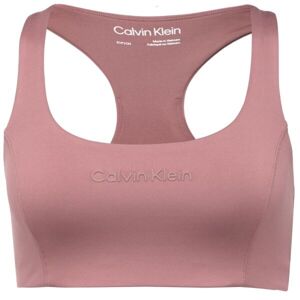 Calvin Klein WO - Sports Bra Medium Support Dámská sportovní podprsenka, růžová, veľkosť M