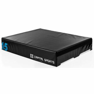 CAPITAL SPORTS ROOKSO SOFT JUMP BOX 60X50X30 CM Plyobox, černá, velikost os