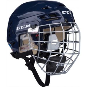 CCM TACKS 110 COMBO SR modrá (51 - 56) - Hokejová helma