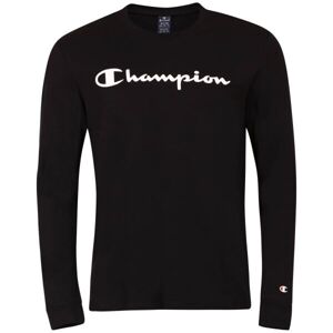 Champion Pánské tričko s dlouhým rukávem Pánské tričko s dlouhým rukávem, černá, velikost L