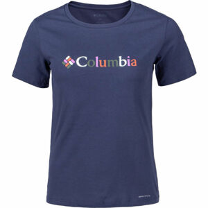 Columbia ALPINE WAY SCREEN SS TEE Dámské triko, tmavě modrá, velikost XS