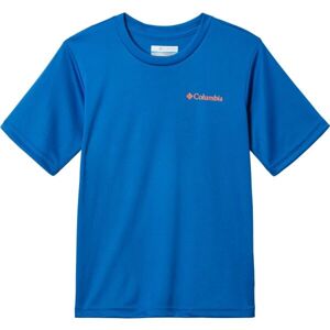 Columbia GRIZZLY RIDGE BACK GRAPHIC SHORT SLEEVE TEE Dětské tričko, modrá, velikost L