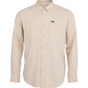 Columbia SILVER RIDGE UTILITY LITE LONG SLEEVE Pánská košile, béžová, veľkosť M