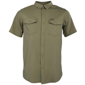 Columbia UNTILIZER™ II SOLID SHORT SLEEVE SHIRT Pánská košile, khaki, velikost XL