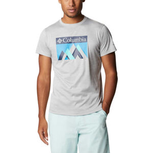 Columbia ZERO RULES SHORT Pánské triko, modrá, velikost XL
