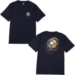 Converse CLASSIC FIT SEASONAL CHUCK PATCH NOVELTY TEE Unisexové tričko, černá, velikost S