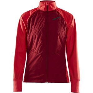 Craft STORM BALANCE červená S - Dámská zimní bunda na běžky