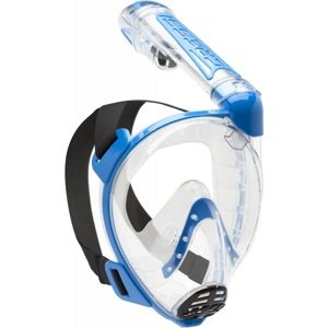 Cressi DUKE Celoobličejová šnorchlovací maska, modrá, veľkosť S/M