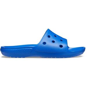 Crocs CLASSIC CROCS SLIDE K Dětské pantofle, modrá, velikost 32/33