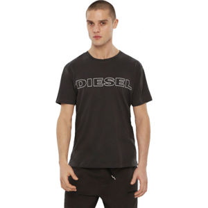 Diesel UMLT-JAKE MAGLIETTA Pánské tričko, Černá,Bílá, velikost