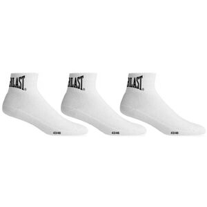 Everlast QUARTER EVERLAST SOCKS Sportovní ponožky střední, černá, veľkosť 43-46