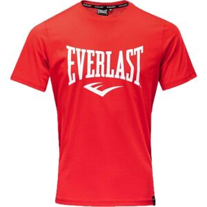 Everlast RUSSEL Pánské triko, červená, veľkosť M