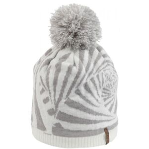 Finmark WINTER HUT Zimní pletená čepice, bílá, velikost UNI