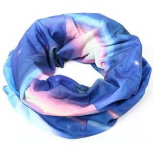 Finmark CHILDREN’S MULTIFUNCTIONAL SCARF Dětský multifunkční šátek, modrá, velikost UNI